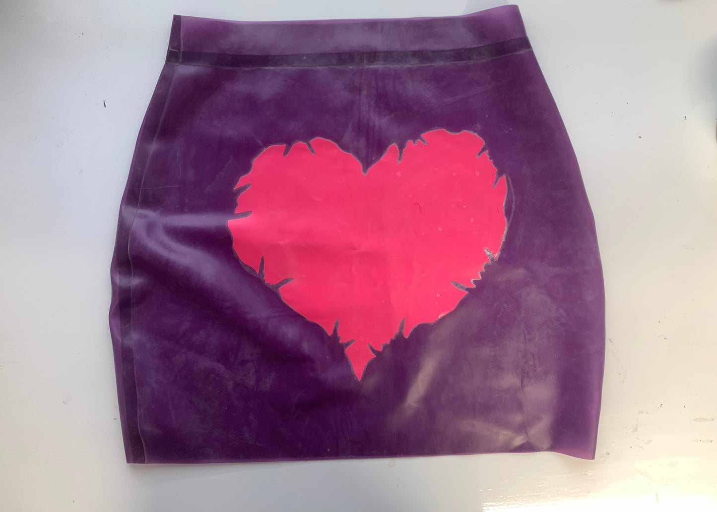 ONE OF A KIND - Heart Mini Skirt